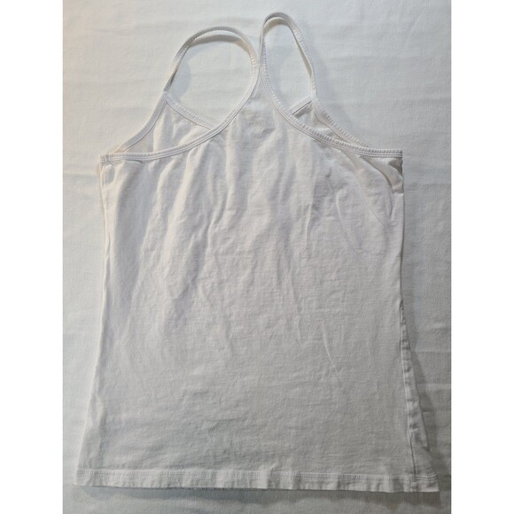 BCG 2-Pack Cotton Spaghetti Strap Tanks Medium Sporty Graphic Detail Gray/White - Picture 6 of 10